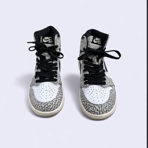 White Cement Jordan 1 Retro High OG - US Men’s 9